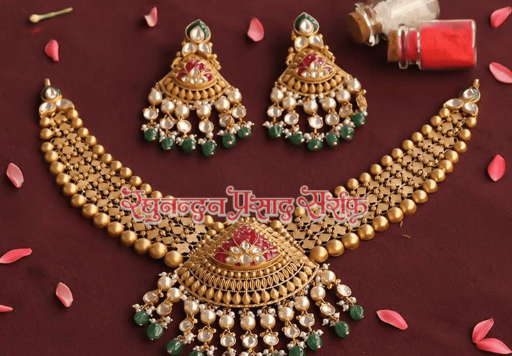 Gold Kundan Jewellery